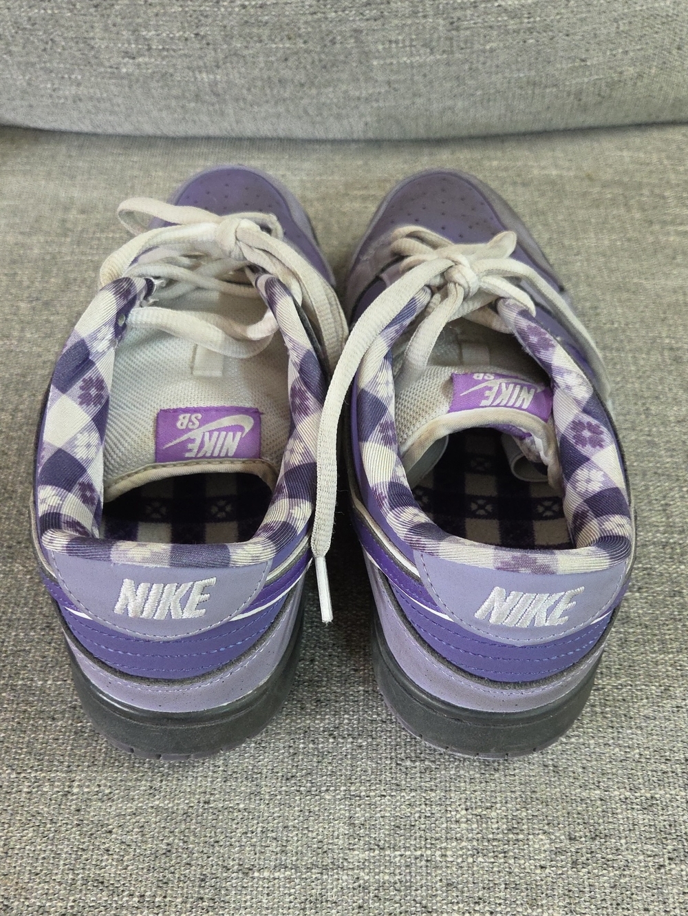 Nike SB Dunks Men's Concepts Purple Lobster Low-Top Sneakers 9.5 - Picture 4 of 9